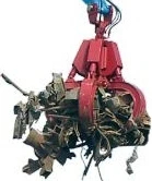 hurda yükleme kepçesi